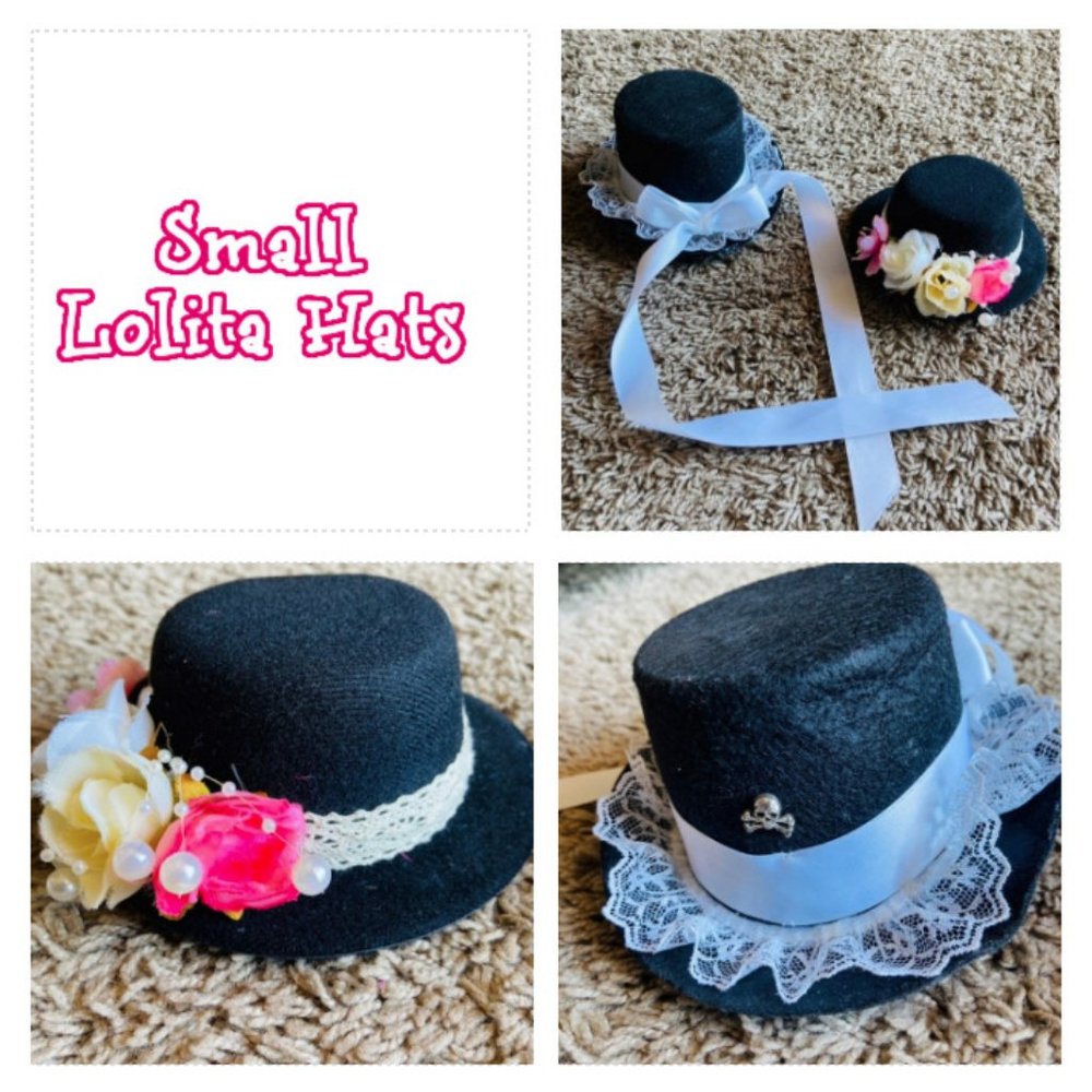 Small Lolita Hats- Shipping Discount!